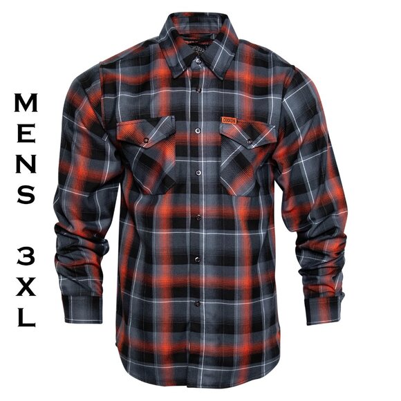 DIXXON FLANNEL - RESIST Flannel Shirt - Men's 3XL - Picture 1 of 11